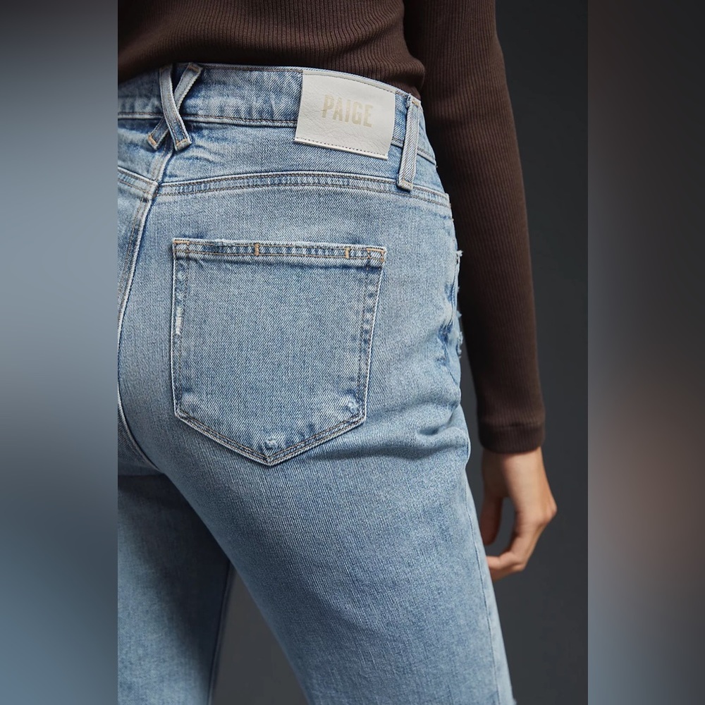 Paige Noella high rise relaxed straight jeans 👖 - Picture 5 of 10